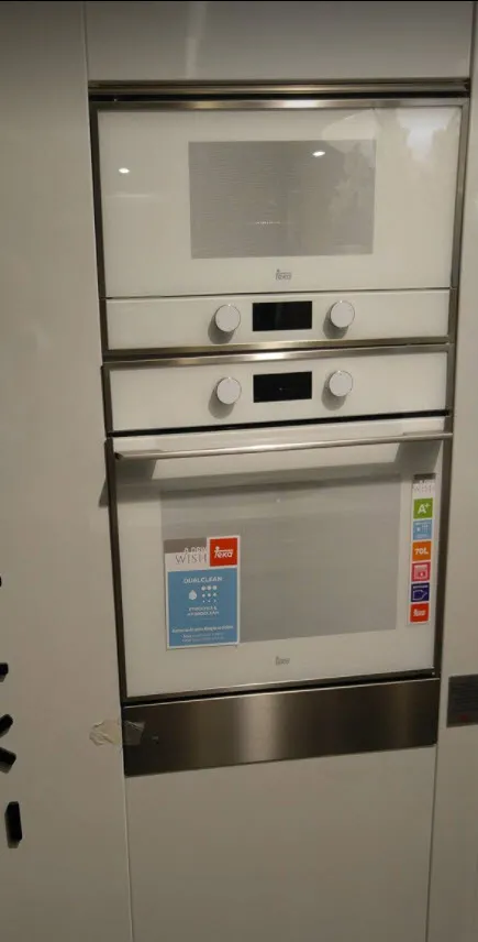 Teka מיקרוגל בנוי משולב גריל Teka´s WISH דגם  ML822BISWH — תמונה 3